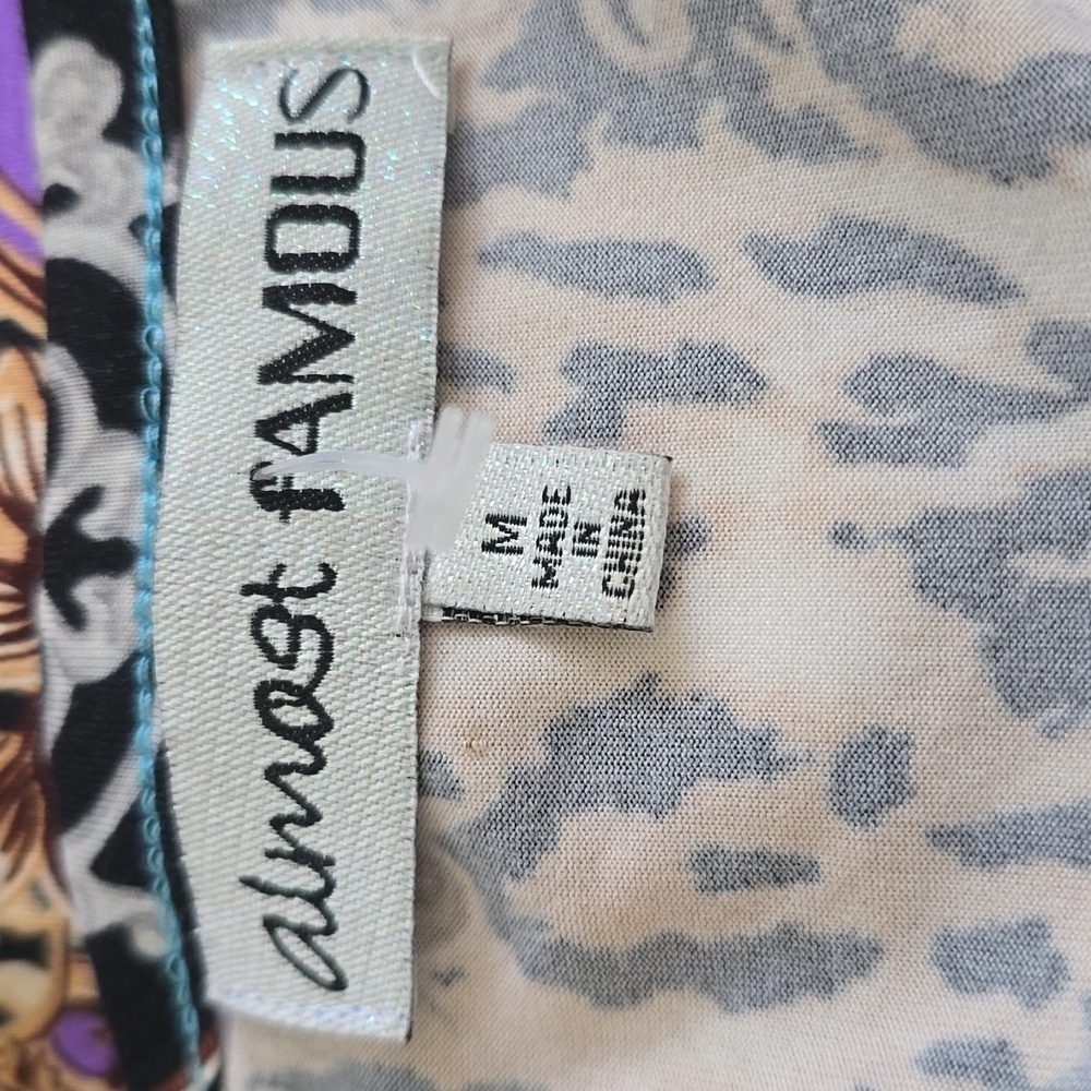 Almost Famous NWT Paisley Halter Midi Dress (M) - Picture 8 of 9